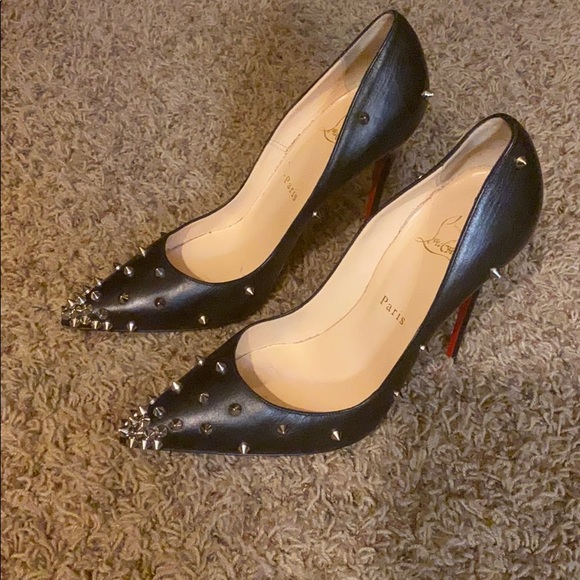 Christian Louboutin Shoes - Authentic Christian Louboutin black stud heels